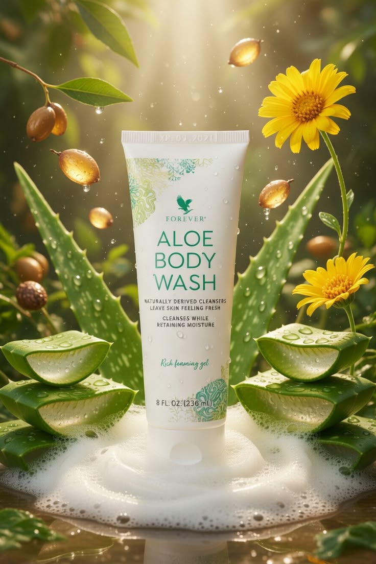 Aloe Body Wash - Mzansi Glow